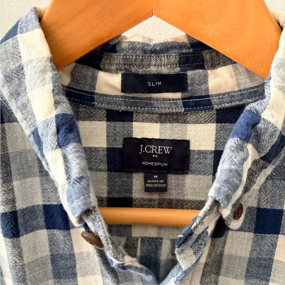 Men’s J. Crew Plaid Shirt - Picture 3 of 3
